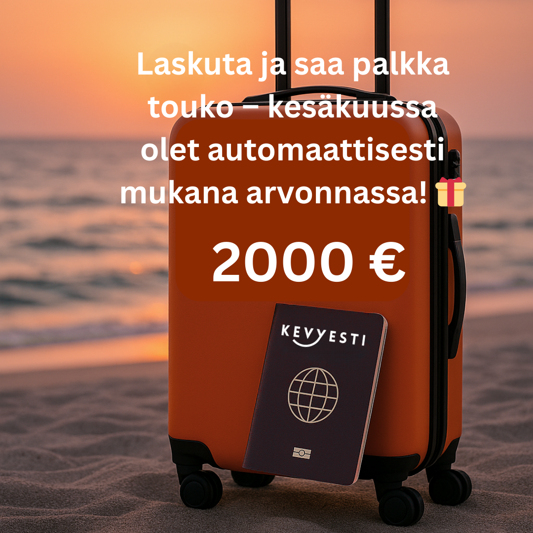 Kevytyrittäjä – Lähetä ensimmäinen laskusi jo tänään Kevyesti.fi Aloita kevytyrittäjyys helposti ja sitoutumatta – rekisteröityminen on ilmaista, eikä velvoita mihinkään.