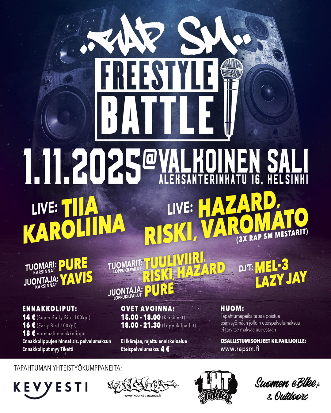 RAP SM 2025 white hall